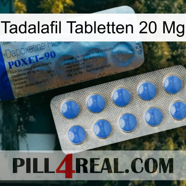 Tadalafil Tablets 20 Mg 40